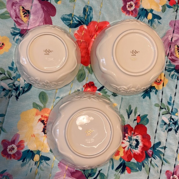 Lenox rose candy dishes - Picture 5 of 5